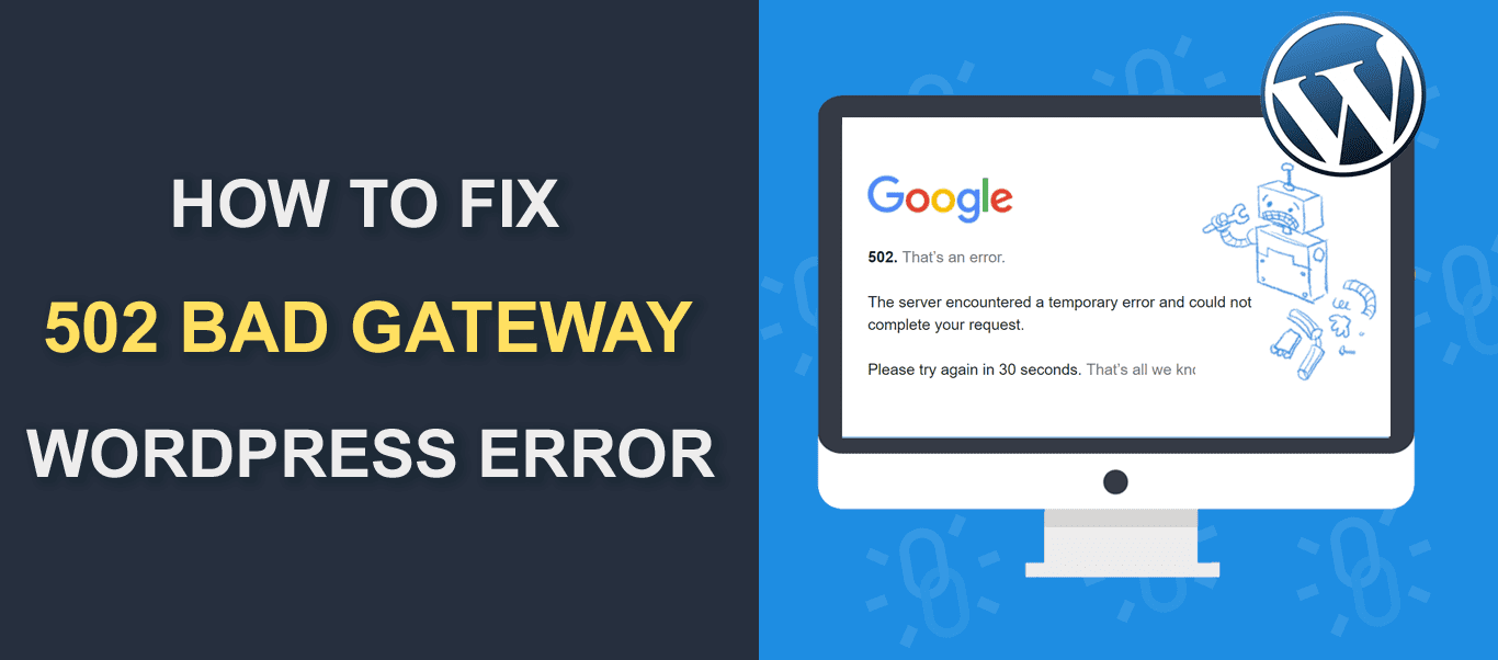 how to fix a 502 error